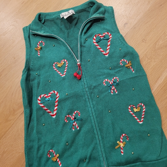 Ugly Christmas Sweater Vest - Picture 2 of 4